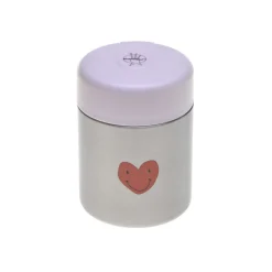Sac Repas*Lässig Happy Rascals Thermos de Cœur Violet