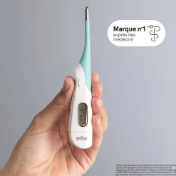 Thermomètres* High Speed Thermomètre numérique - PRT1000 de Braun Blanc