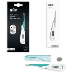 Thermomètres* High Speed Thermomètre numérique - PRT1000 de Braun Blanc