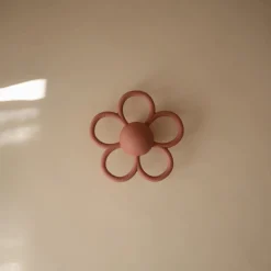 Hochets|Anneaux De Dentition*mushie Hochet & Anneau de dentition Daisy de Rose