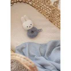 Hochets*Miffy Hochet Fluffy de Bleu