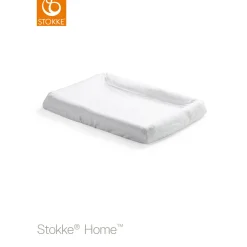 Housse De Matelas À Langer*Stokke® Home housse matelas à langer x2 de Blanc
