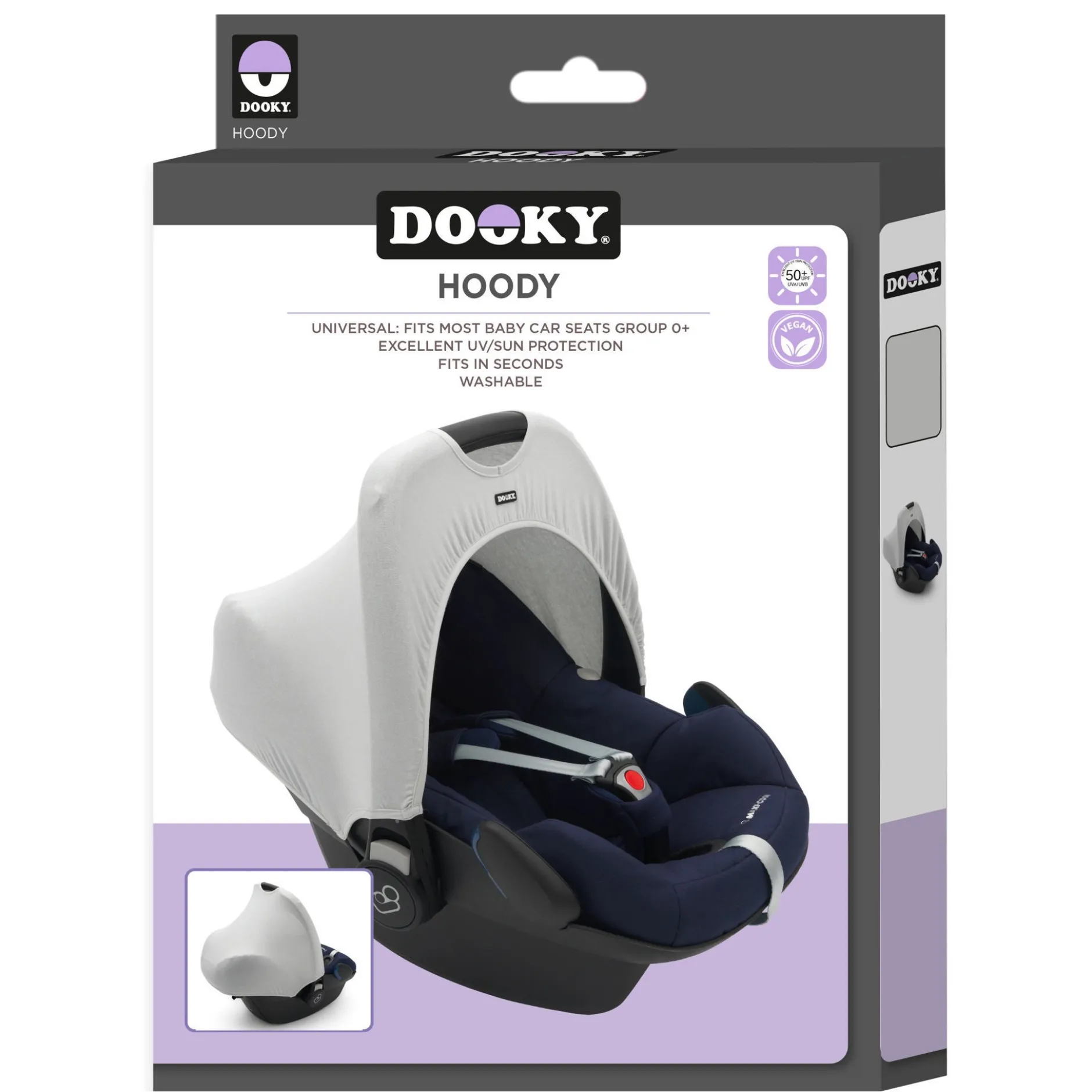 Autres Accessoires De Voyage|Autres Accessoires*Dooky Hoody de siège 0+ de Gris