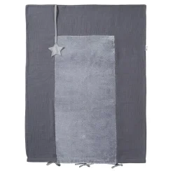 Housse De Matelas À Langer*BB&Co Housse matelas à langer 60 x 80 cm de Mix & Match Gris