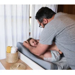 Housse De Matelas À Langer*Béaba Housse Sofalange de Gris clair