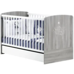 Tiroirs De Lit*Sauthon Baby's Sweet Home Hugo tiroir de lit 70 x 140 cm de Blanc