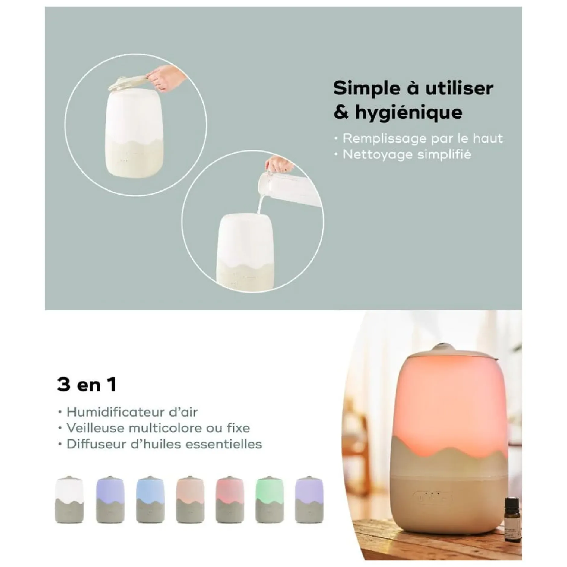 Humidificateurs Et Purificateurs*Babymoov Humidificateur d'air Wave de