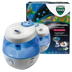 Humidificateurs Et Purificateurs*Vicks Humidificateur Sweet Dreams avec projecteur d’images de Bleu / Blanc