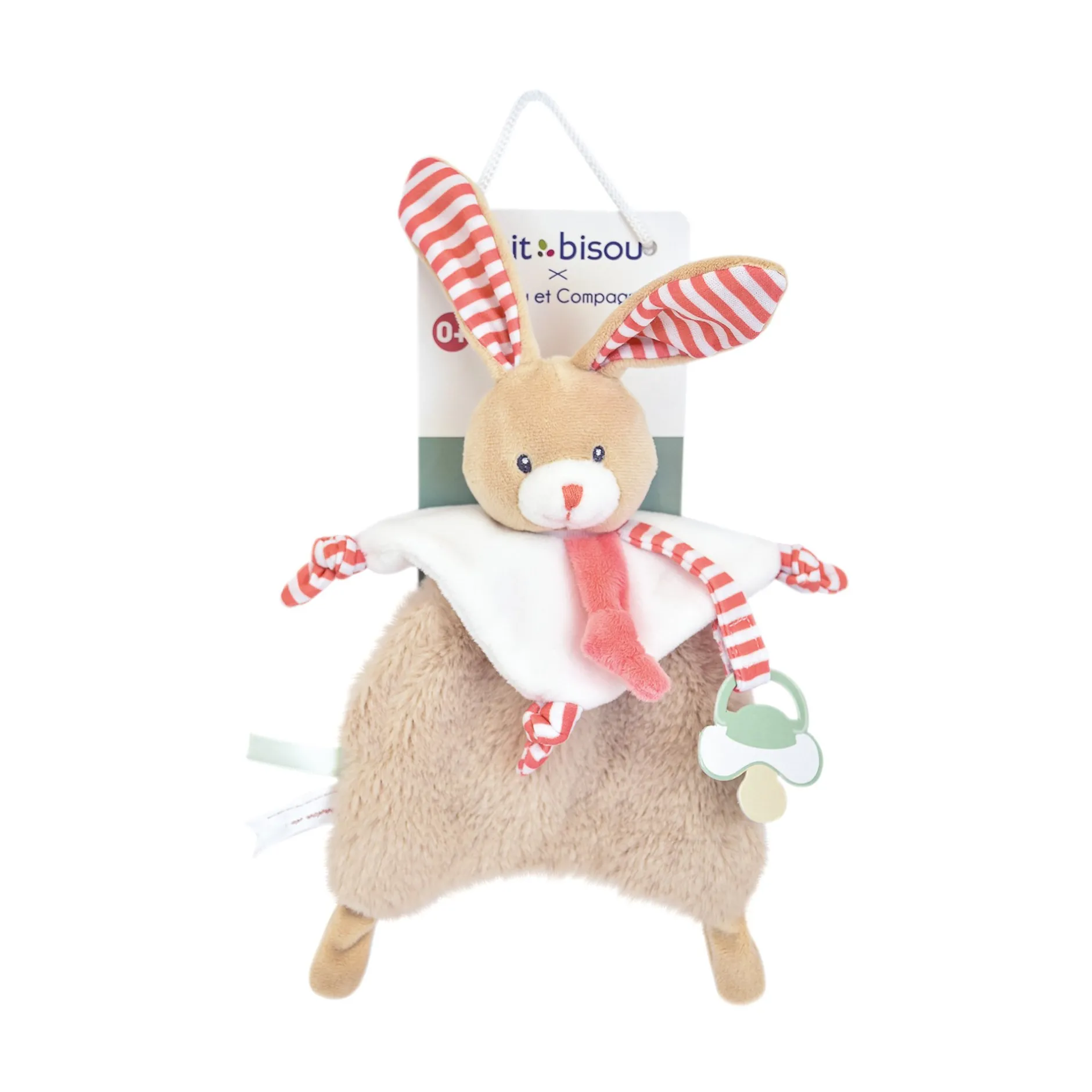 Doudous|Attaches Sucettes*P'tit bisou Iris et Doudou attache tétine de Malo