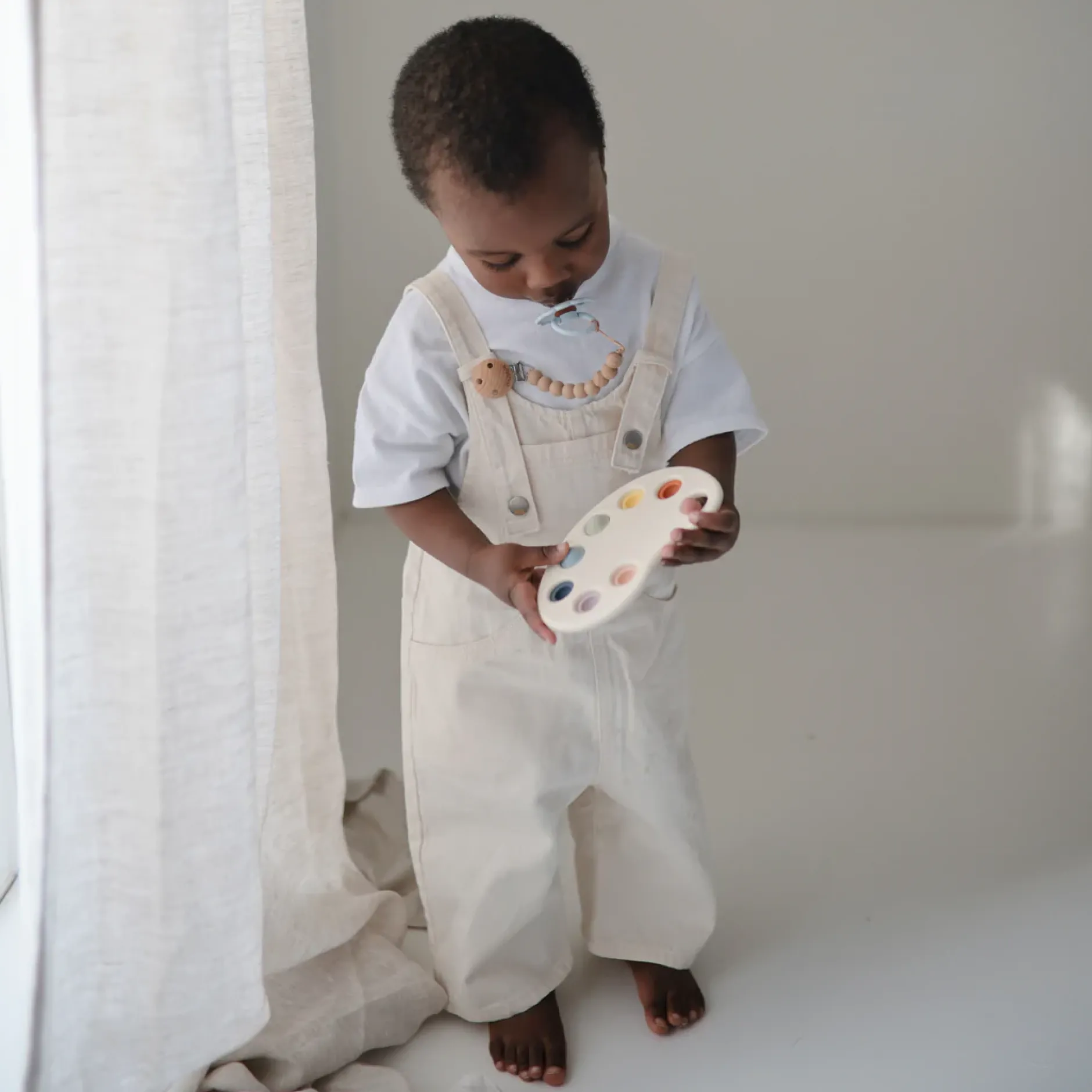 Jouets D'Activités*mushie Jouet Dentition Palette de Peinture de