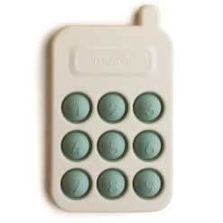 Jouets D'Activités*mushie Jouet Dentition Presse Téléphone de Vert