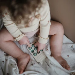 Jouets D'Activités*mushie Jouet Dentition Presse Téléphone de Vert