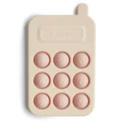 Jouets D'Activités*mushie Jouet Dentition Presse Téléphone de Rose