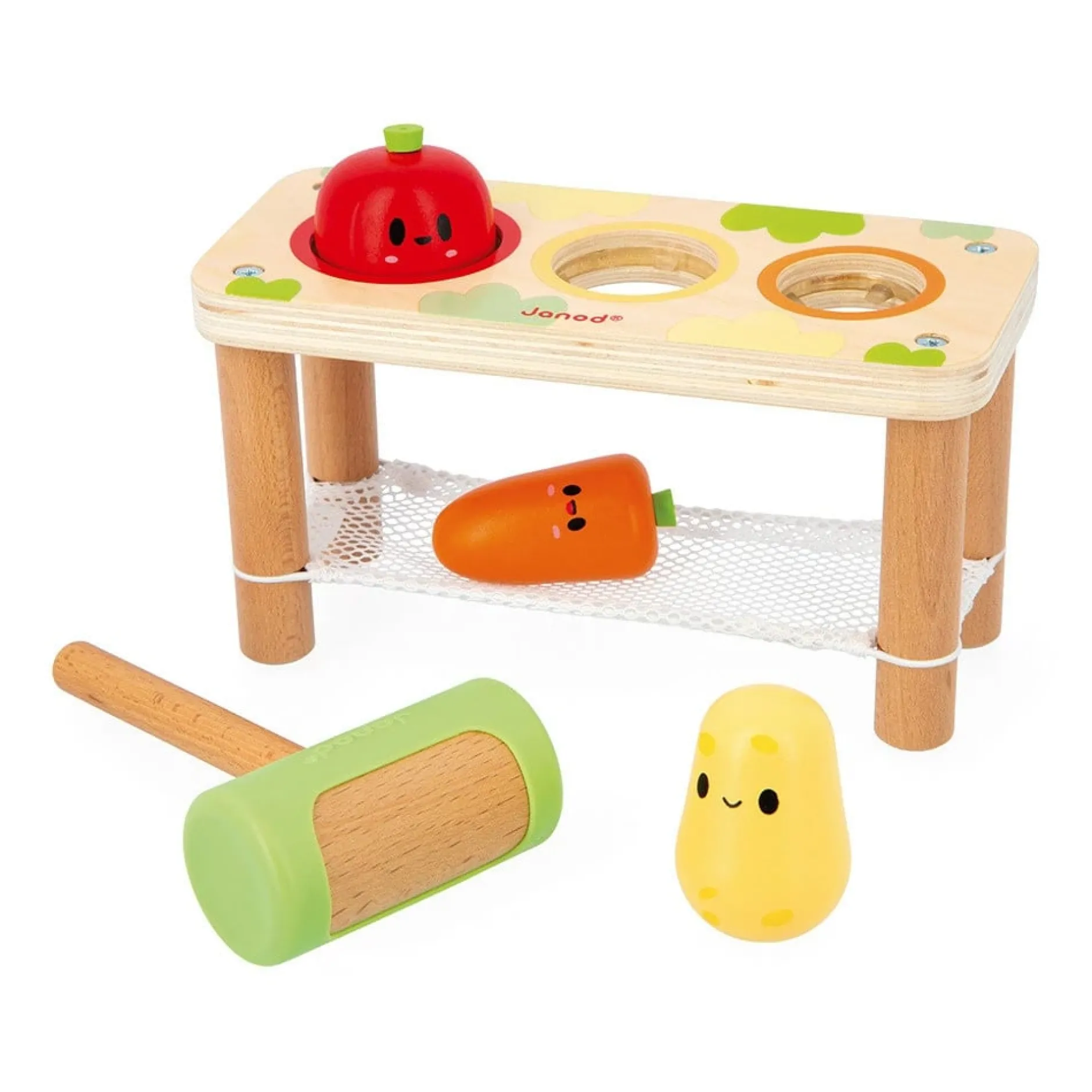 Jouets En Bois*Janod Jouet en bois Tap Tap Légumes de