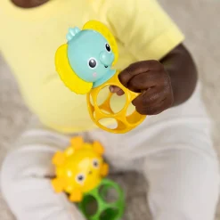 Anneaux De Dentition*Bright Starts Jouets de dentition Oball x2 de Lion & éléphant