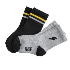 Chaussettes, Chaussons|Chaussettes, Collants, Chaussons*Nano & nanette Just Rock Lot 2 paires de chaussettes 17/18 de Éclair