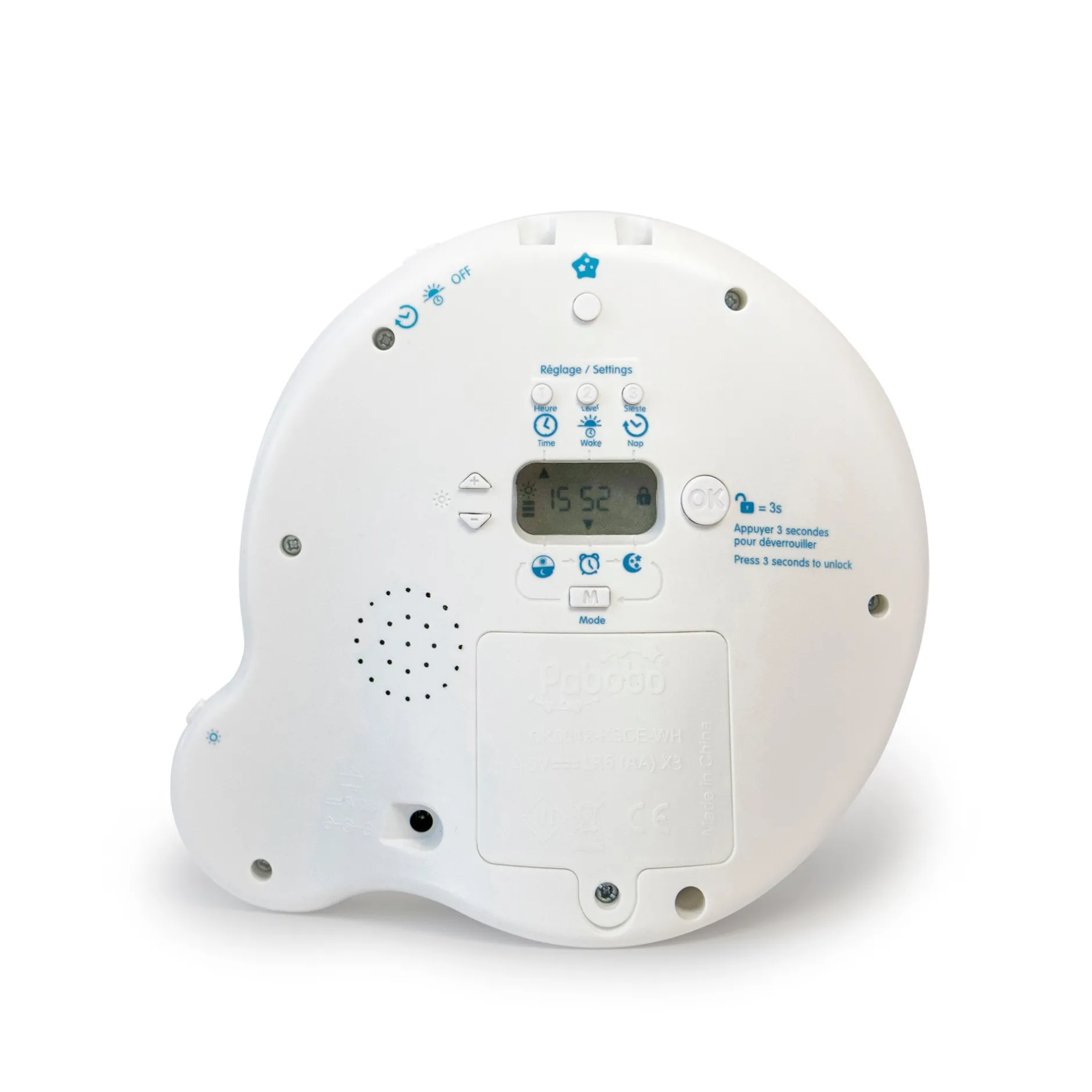 Veilleuses*Pabobo Kid’Sleep Essential - Indicateur de réveil de