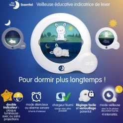 Veilleuses*Pabobo Kid’Sleep Essential - Indicateur de réveil de