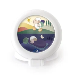 Veilleuses*Pabobo Kid'Sleep Globetrotter - Indicateur de réveil de Blanc