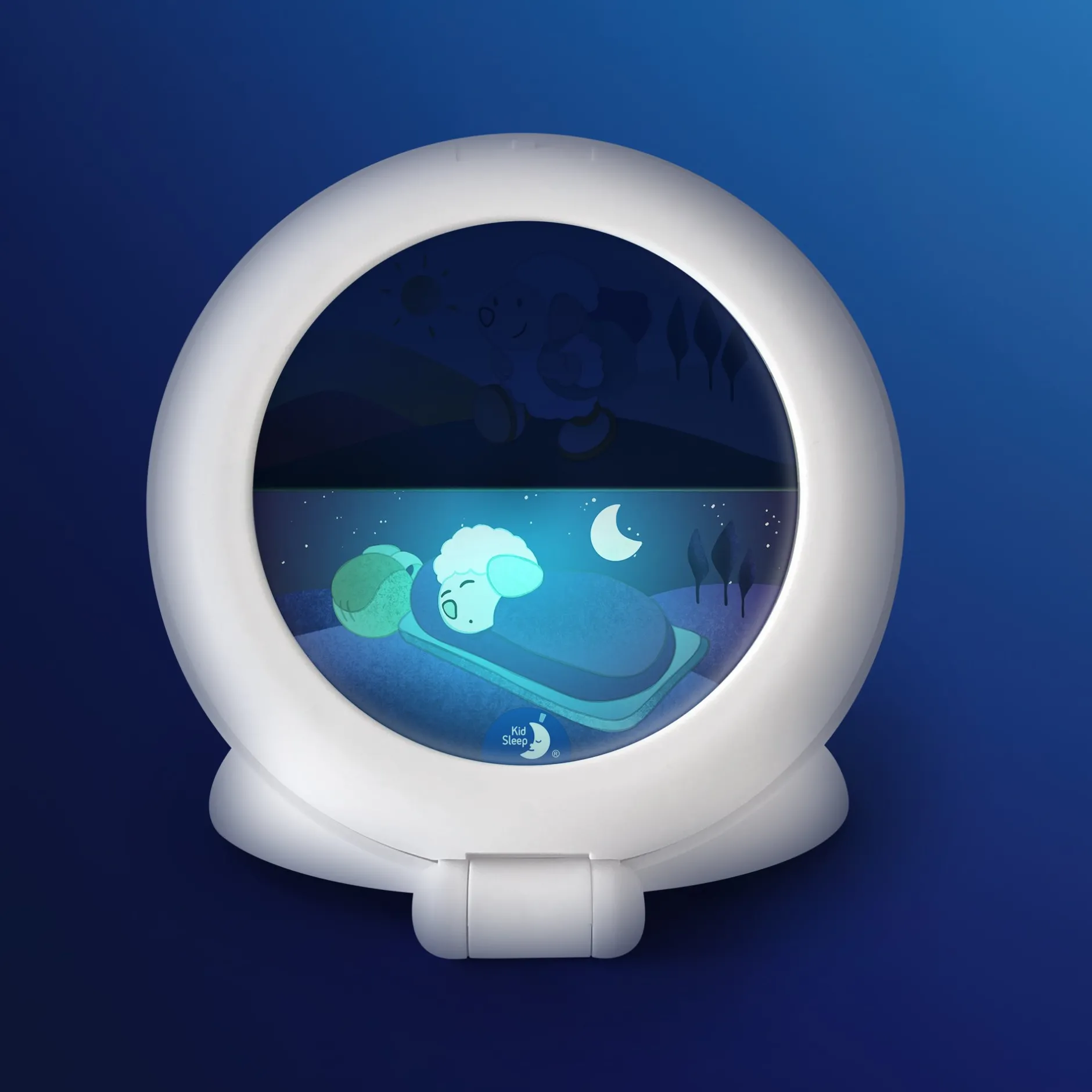 Veilleuses*Pabobo Kid'Sleep Globetrotter - Indicateur de réveil de Blanc