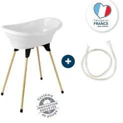 Baignoires*Thermobaby Kit de baignoire Vasco de Blanc muguet