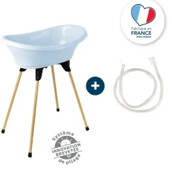 Baignoires*Thermobaby Kit de baignoire Vasco de Fleur bleue