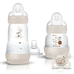 Coffrets Nouveau-Né*Mam Kit Naissance - 2 biberons + 1 sucette + 1 tétine de Sable