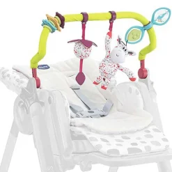 Arches*Chicco Kit Polly Progres5 barre de jeu + coussin de
