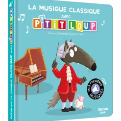 Livres*AUZOU La musique classique avec P'tit Loup de