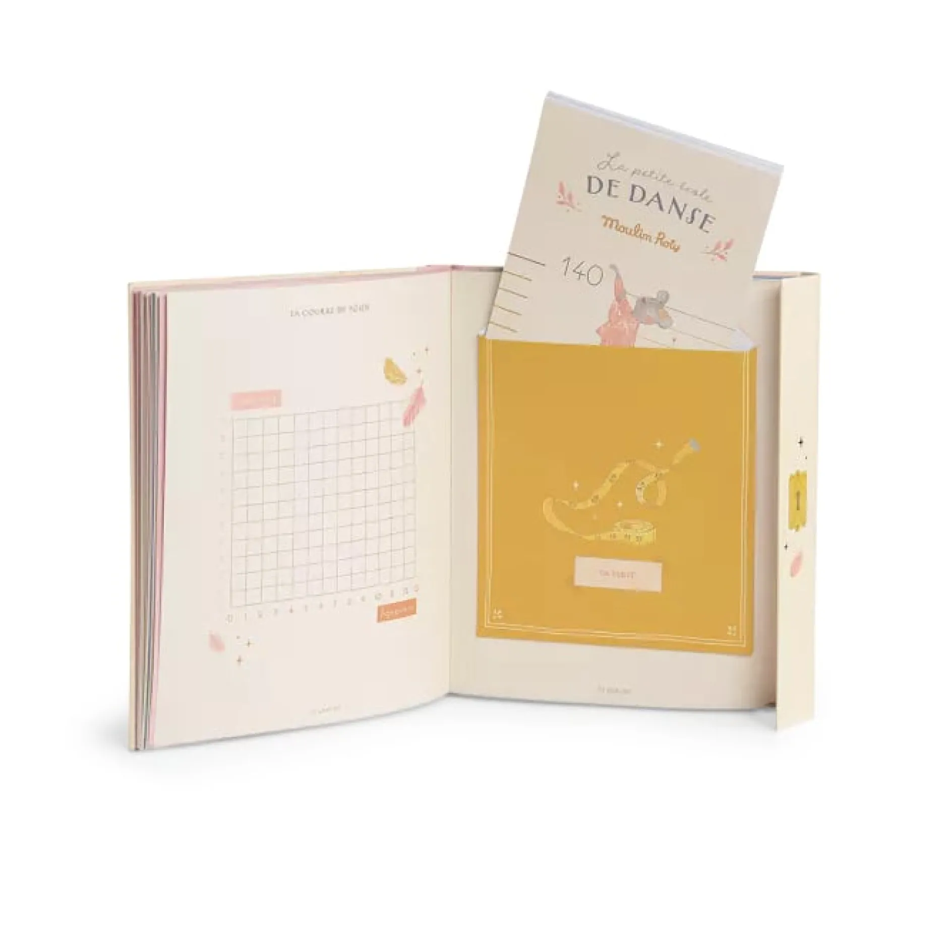 Albums*Moulin Roty La Petite École de Danse Livre de Naissance de Rose