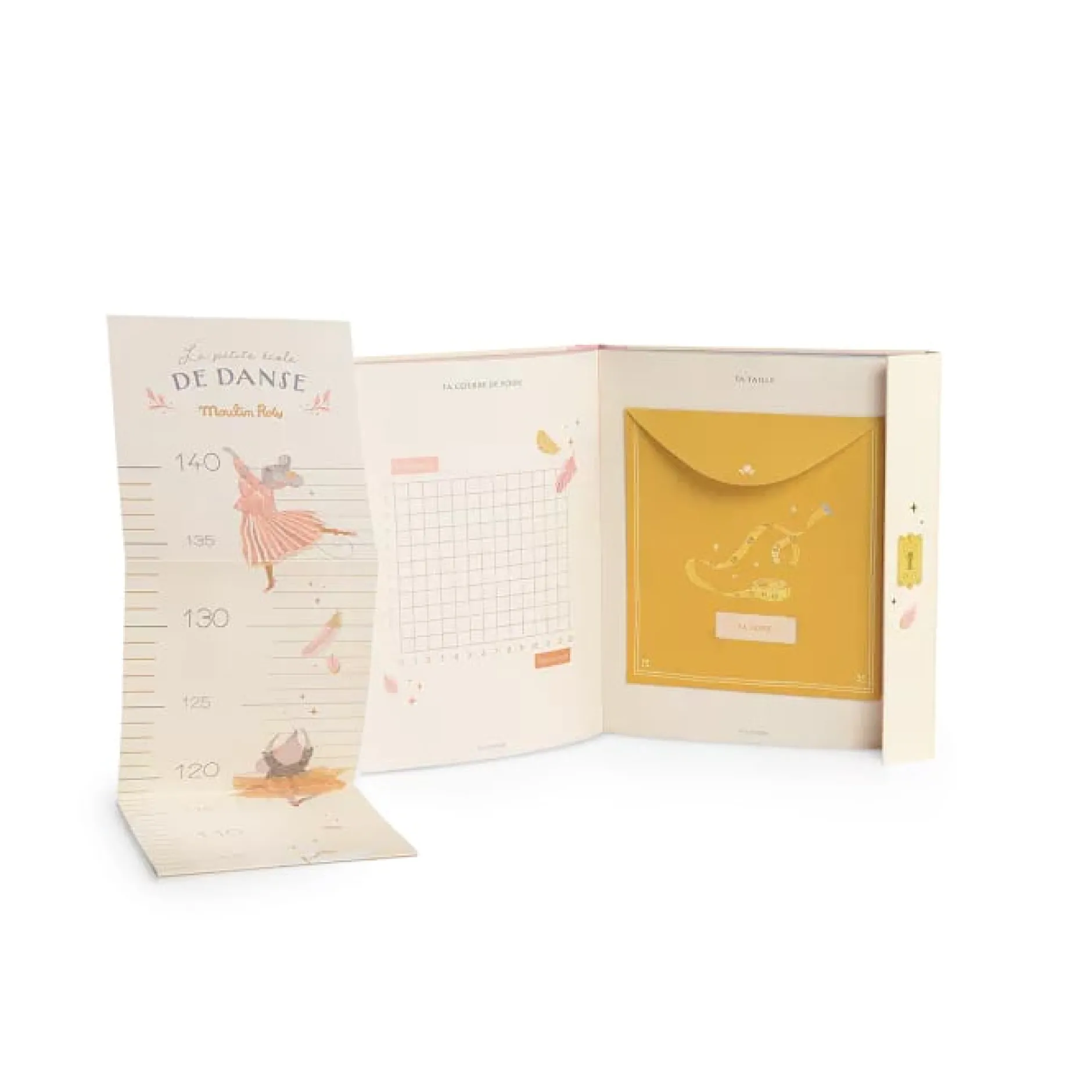 Albums*Moulin Roty La Petite École de Danse Livre de Naissance de Rose