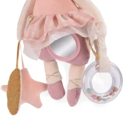 Peluches À Accrocher|Jouets D'Activités*Moulin Roty La Petite École de Danse Peluche d'Activités à Suspendre Souris de Rose