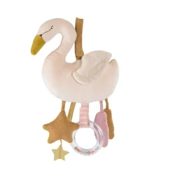 Peluches À Accrocher|Jouets D'Activités*Moulin Roty La Petite École de Danse Peluche d'Activités Cygne de Blanc