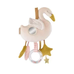 Peluches À Accrocher|Jouets D'Activités*Moulin Roty La Petite École de Danse Peluche d'Activités Cygne de Blanc