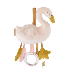 Peluches À Accrocher|Jouets D'Activités*Moulin Roty La Petite École de Danse Peluche d'Activités Cygne de Blanc