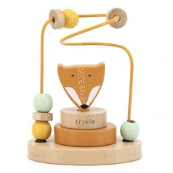 Autres Jouets D'Éveil|Jouets En Bois*Trixie Labyrinthe à perles en bois de Mr. Fox