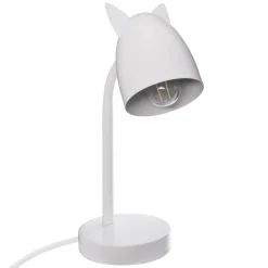 Lampes*Atmosphera Lampe enfant avec oreilles de Blanc