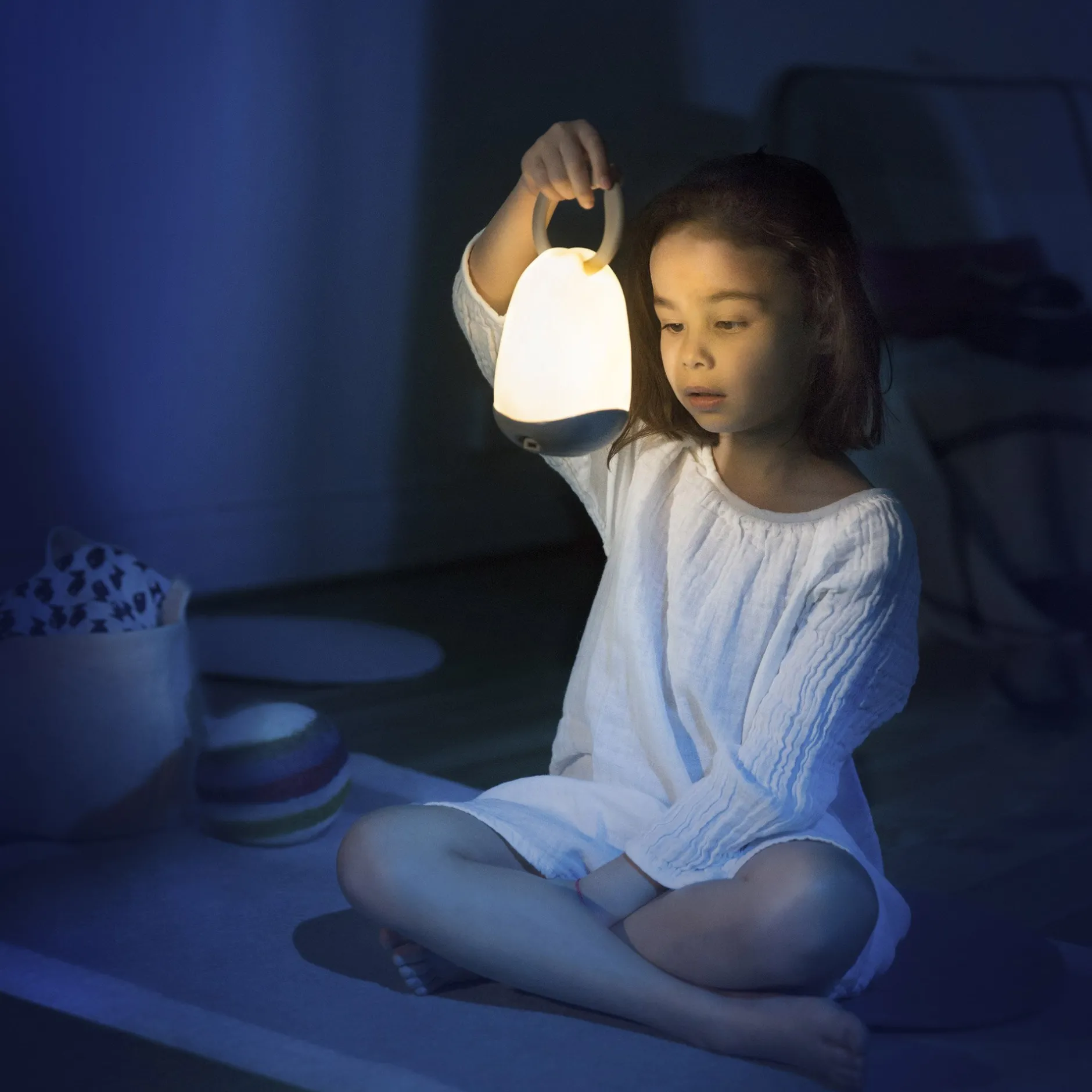 Veilleuses*Pabobo Lanterne magique Lumiblo de Blanc