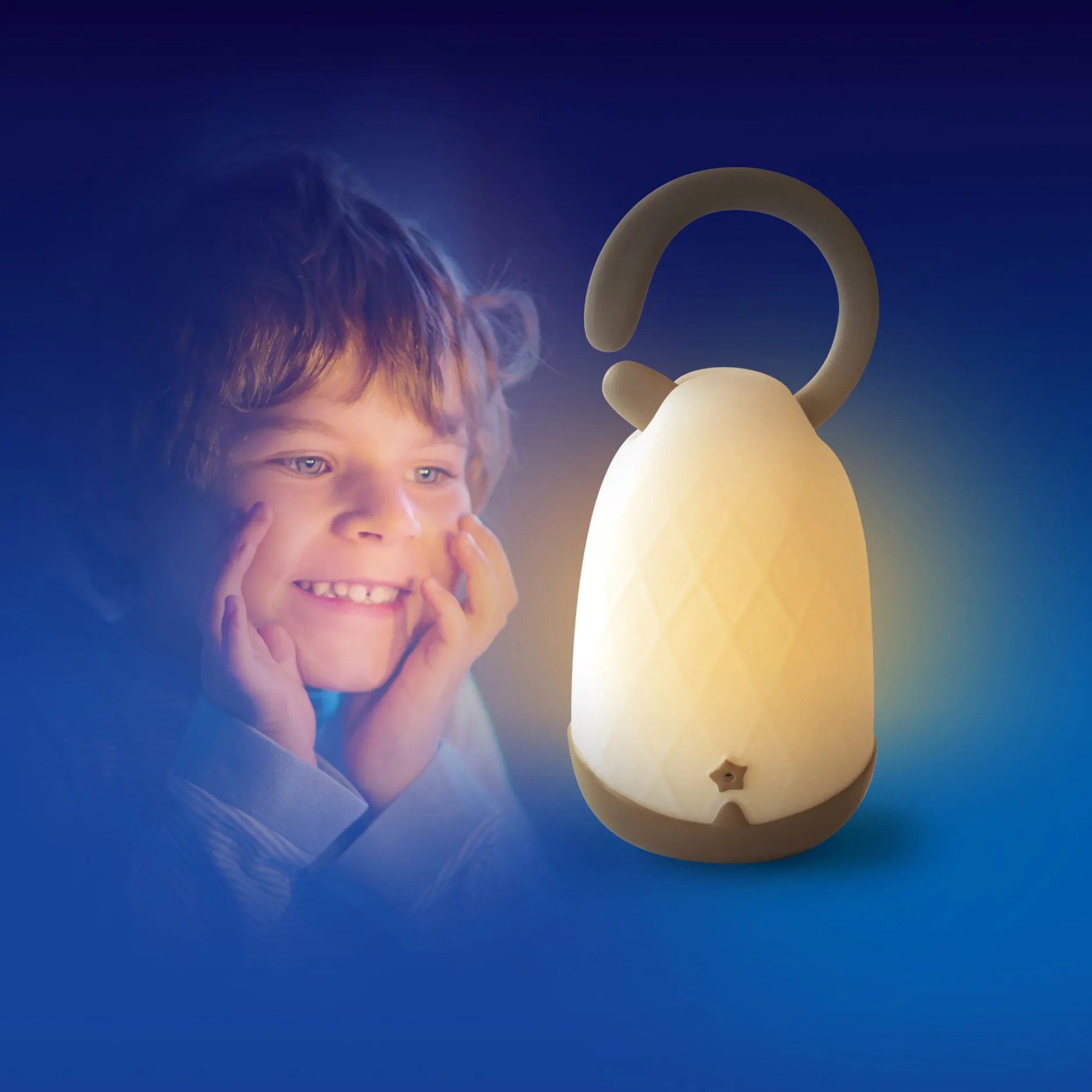 Veilleuses*Pabobo Lanterne magique Lumiblo de Blanc