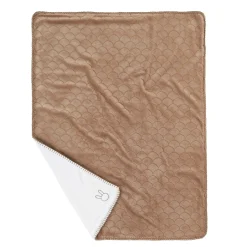 Couvertures*Nattou Lapidou couverture Bébé wavy de Wavy Moka