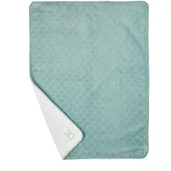 Couvertures*Nattou Lapidou couverture Bébé wavy de Vert cuivre