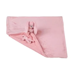 Doudous|Couvertures*Nattou Lapidou couverture doudou lapin - Glow in the dark de Vieux rose