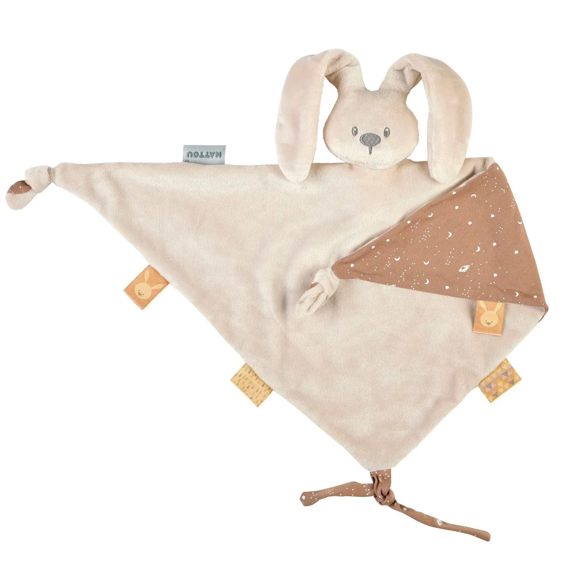 Doudous*Nattou Lapidou grand doudou lapin - Glow in the dark 65 cm de Sable