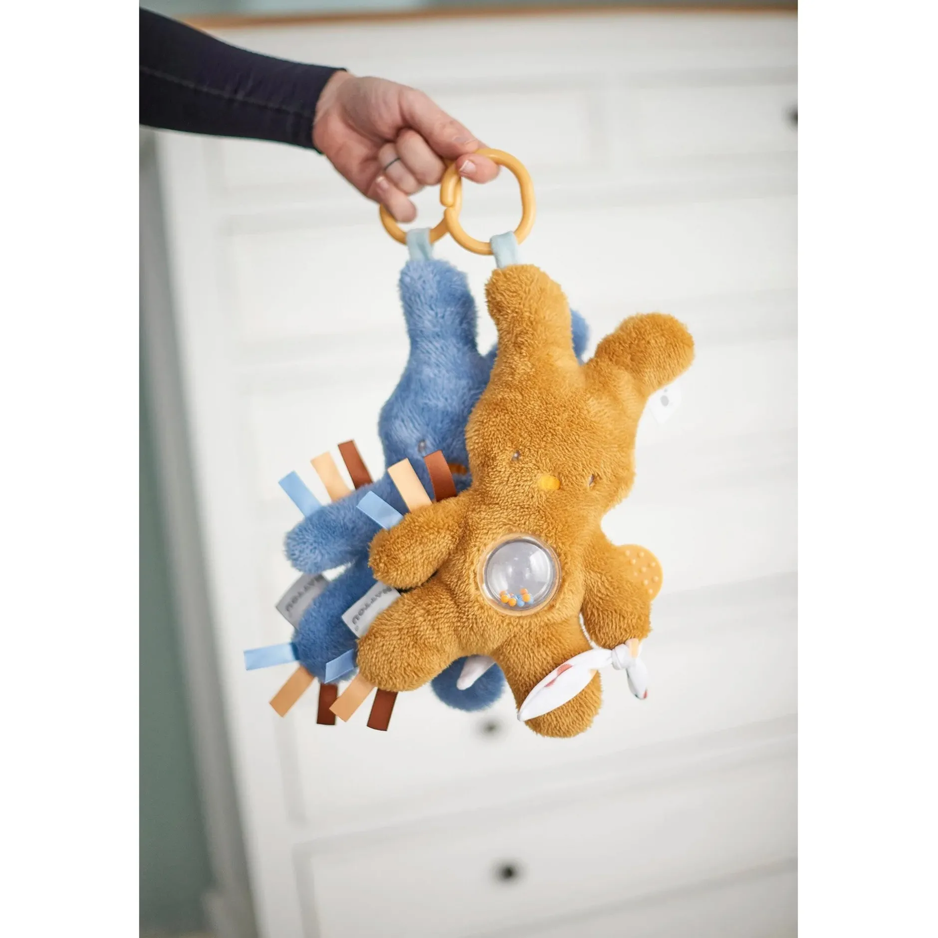 Jouets D'Activités*Nattou Lapidou Peluche d'activité Tipidou 25 cm de Bleu