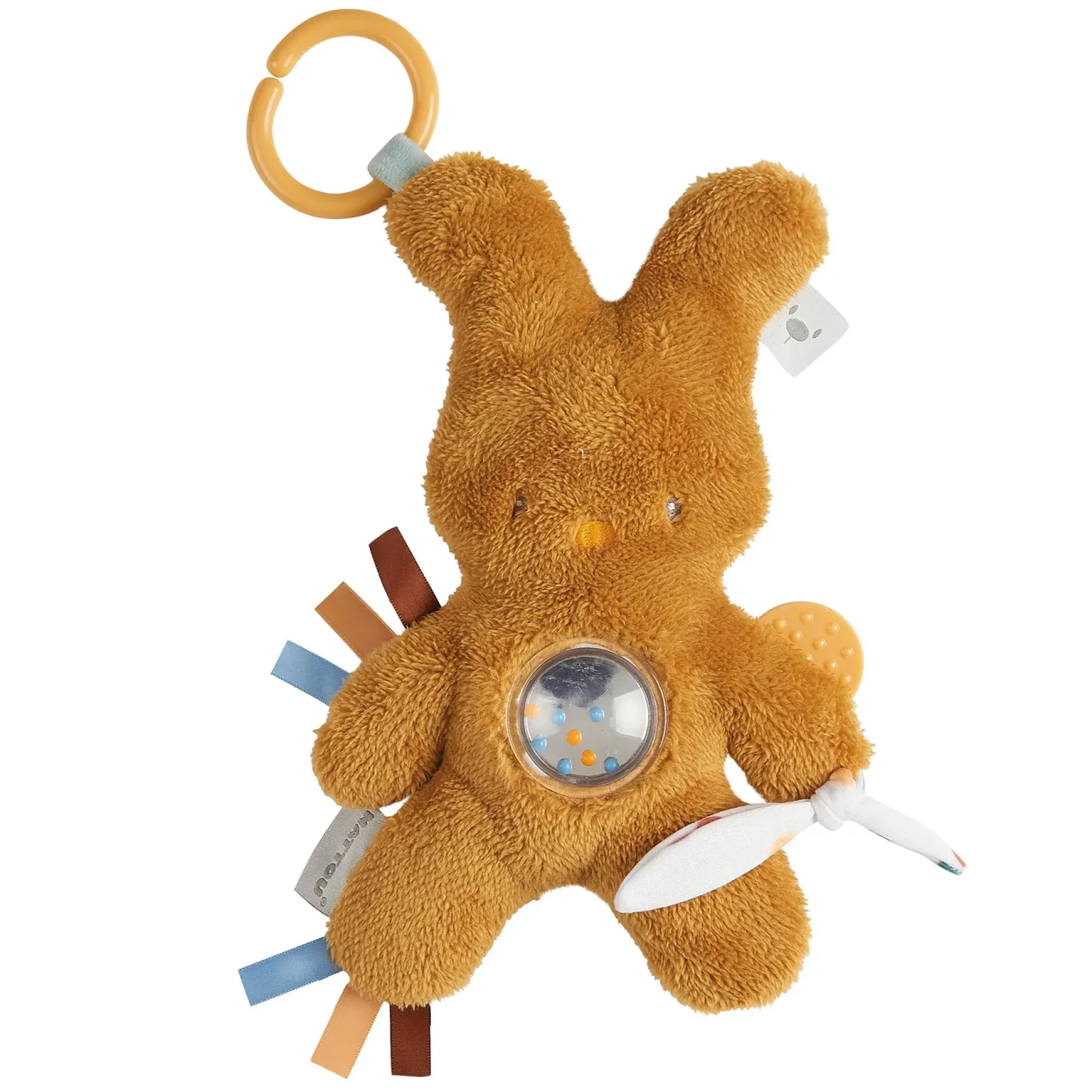 Jouets D'Activités*Nattou Lapidou Peluche d'activité Tipidou 25 cm de Ocre