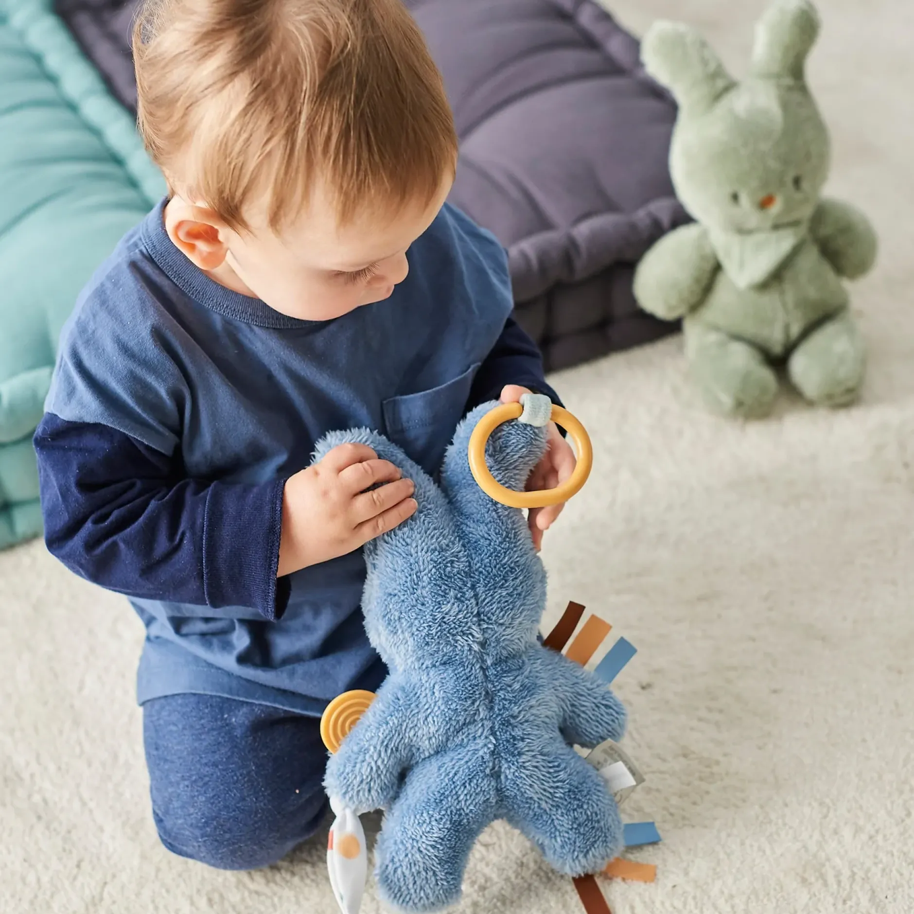 Jouets D'Activités*Nattou Lapidou Peluche d'activité Tipidou 25 cm de Ocre