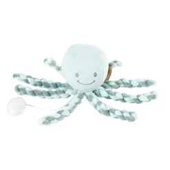 Peluches Musicales*Nattou Lapidou poulpe musical de Vert