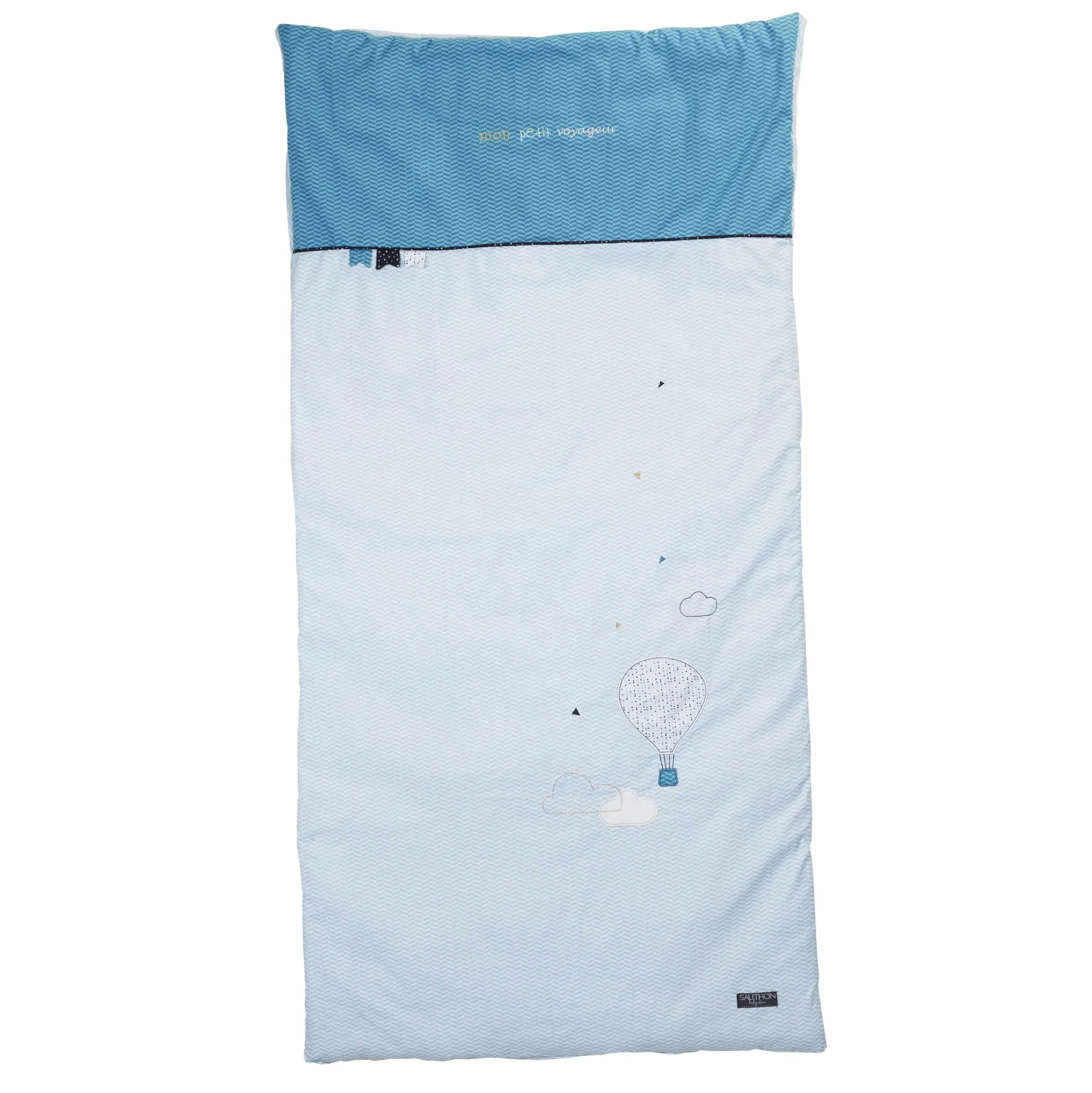 Edredons*Sauthon Baby's Sweet Home Lazare Édredon 70 x 140 cm de Bleu