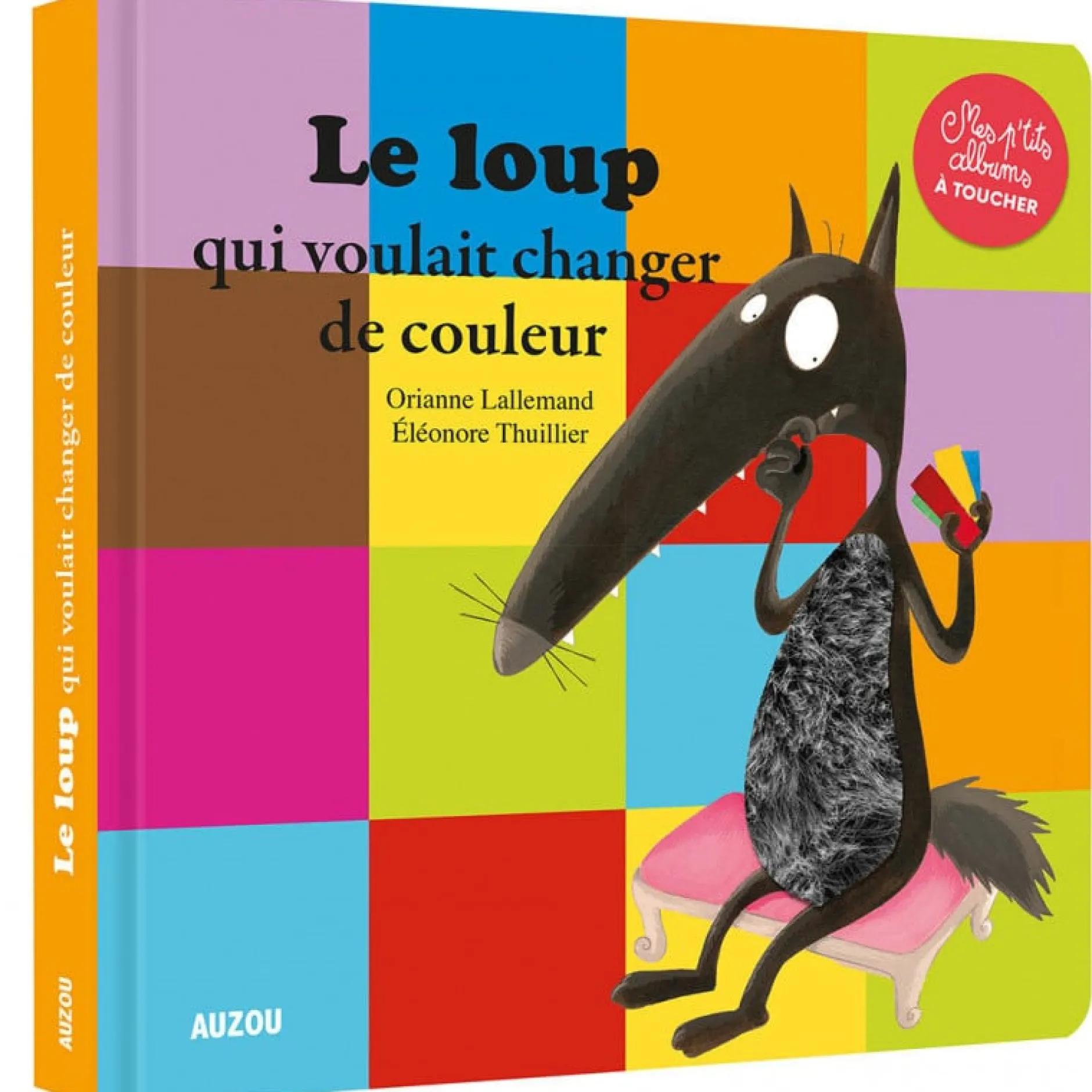 Livres*AUZOU Le Loup qui voulait changer de couleur de Toucher