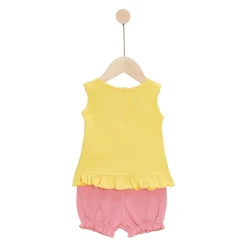 Pantalons, Shorts, Leggings|T-Shirts, Blouses, Chemises*Disney Baby Le Roi Lion Ensemble de Jaune et rose